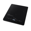 Cecotec Full Crystal Onyx Portable Induction Hob with sleek black and white design