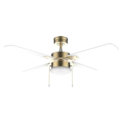 Cecotec EnergySilence Aero 450 Ceiling Fan in Gold and White with Light