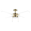 Cecotec EnergySilence Aero 450 Ceiling Fan in Gold and White with Light