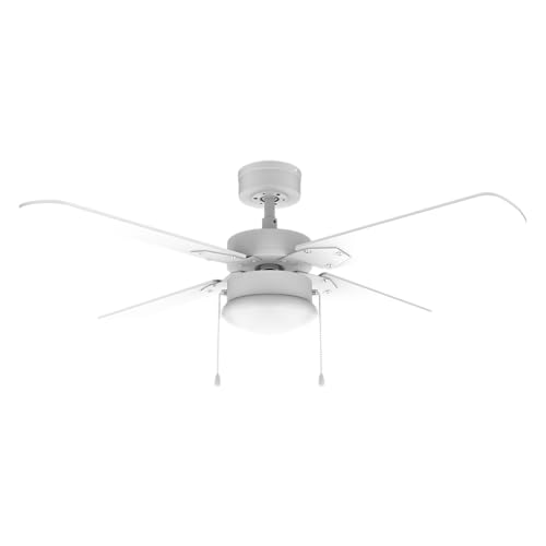 Cecotec EnergySilence Aero 450 Ceiling Fan in White with Light and 4 Blades
