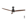 Cecotec Ceiling Fan in Black & Wood Design with LED Light and Remote Control