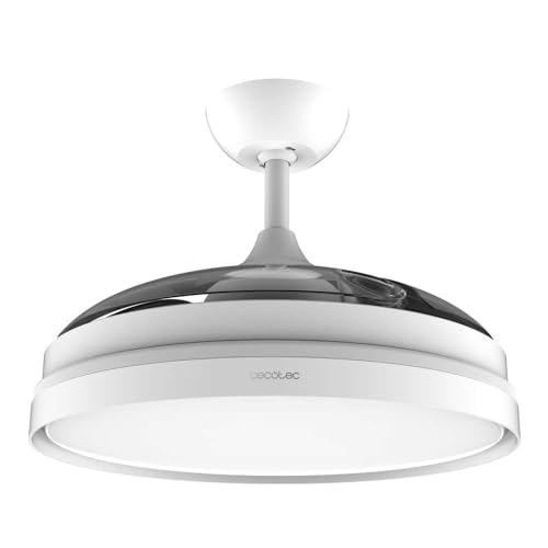 Cecotec EnergySilence Aero 4280 Ceiling Fan With Retractable Blades and Lamp
