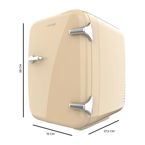 Cecotec Bolero MiniCooling Mini Fridge 4L - Compatible With Cars & Caravans, Keeps Drinks Cold