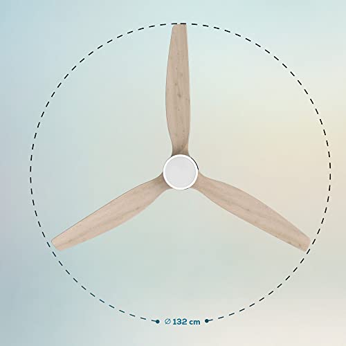 Cecotec EnergySilence Aero 5300 Ceiling Fan With Light - Efficient Cooling