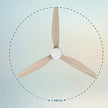 Cecotec EnergySilence Aero 5300 Ceiling Fan With Light - Efficient Cooling