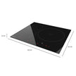 Cecotec Bolero Squad I 3600 Induction Plate - Fast Cooking With 3 Zones