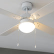 Cecotec Ceiling Fan With Light - EnergySilence Aero 450, 50W Motor, 3 Speeds