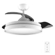 Cecotec EnergySilence Aero 4280 Ceiling Fan with retractable blades and white lamp