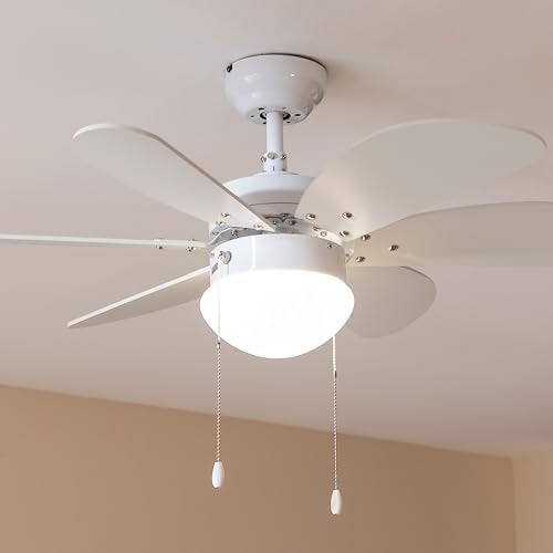 Cecotec Ceiling Fan With Light - EnergySilence Aero 3600 Vision, 50W Power