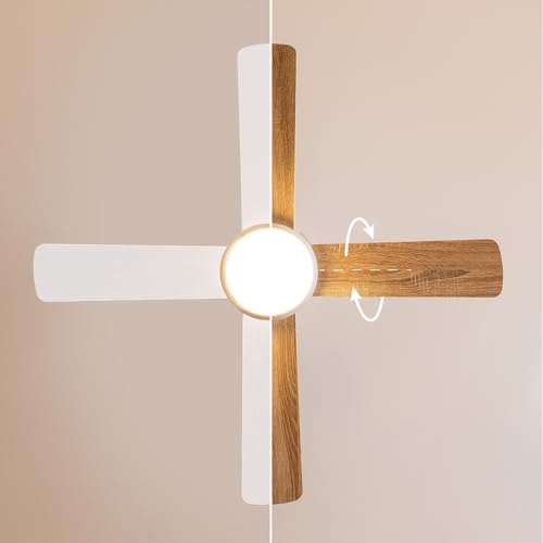 Cecotec Ceiling Fan With LED Light & Remote Control - Silent Operation