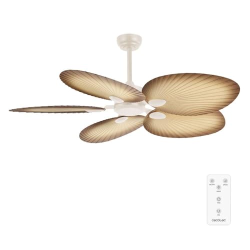 Cecotec Ceiling Fan in Split Royal Blue with remote control and adjustable height