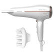 Cecotec Bamba IoniCare 5200 Aura Ionic Hair Dryer in white with concentrator and diffuser