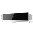 Cecotec Built-in Heat Drawer 60 cm - Adjustable Temperature & Black Glass