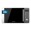 Cecotec Proclean 5010 Flatbed Microwave in White with LED display and modern design