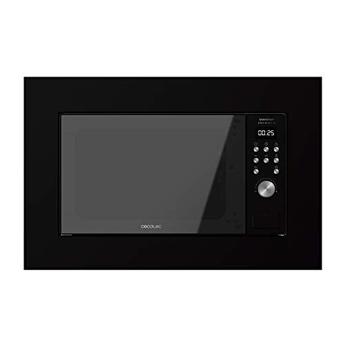 Cecotec GrandHeat 2000 Built-in Microwave in black with digital control panel and grill feature
