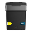 Cecotec Mini Fridge in black, portable design with 29L capacity