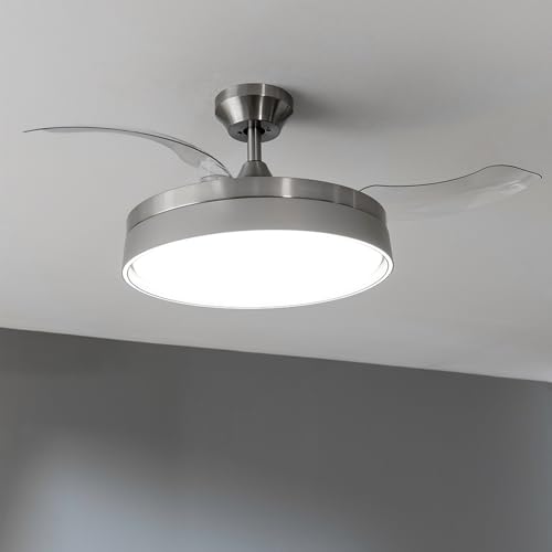 Cecotec EnergySilence Aero 4280 Ceiling Fan With Retractable Blades and Invisible Lamp
