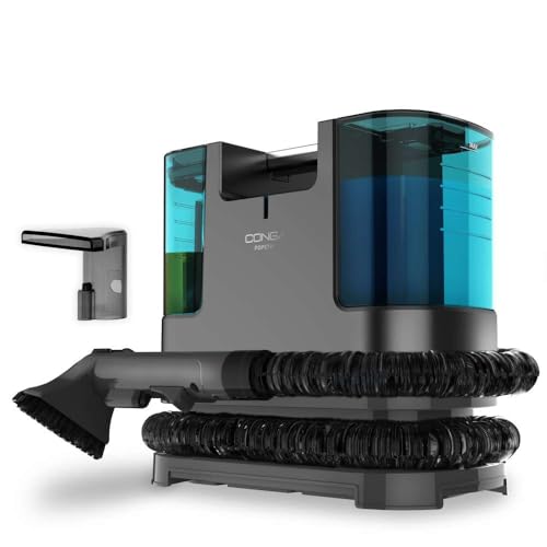 Cecotec Conga Popstar 3000 vacuum cleaner in grey with water spray system