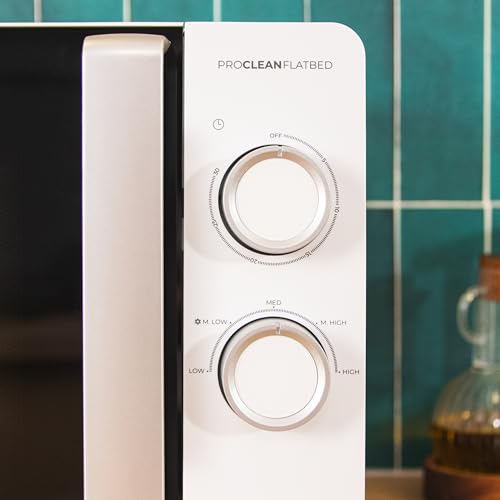 Cecotec ProClean 3010 Flatbed Microwave - 20L Capacity, 700W Power, Perfect Cooking