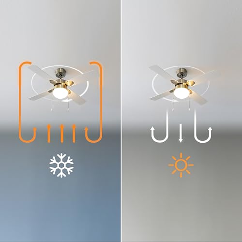 Cecotec Ceiling Fan EnergySilence Aero 450 - 50W, 42 Inches, 3 Speeds