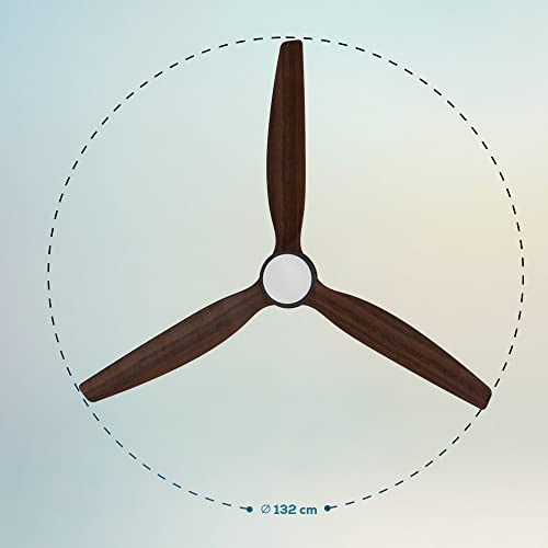 Cecotec Ceiling Fan With LED Light & Remote Control - Efficient Cooling