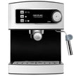 Cecotec Espresso Maker in black with adjustable frother and cup warmer