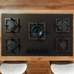 Cecotec Gas Plate 5 Burners for Natural Gas & Butane - Easy to Clean