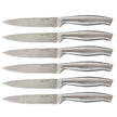 Cecotec Set of 6 Professional Meat Knives with Saw, featuring stainless steel blades and alloy steel handles