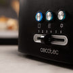 Cecotec Toast & Taste 10,000 Toaster - Extra Wide Slot for Thick Bread
