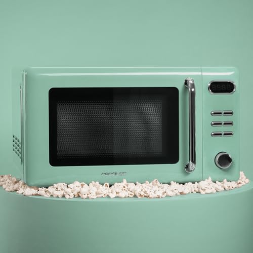 Cecotec ProClean 5110 Retro Green Microwave With Grill - 700W Power