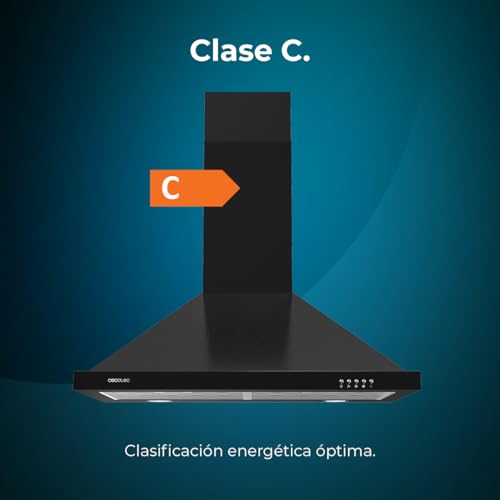Cecotec Bolero Flux PM 604300 60cm Pyramid Cooker Hood - Powerful Suction