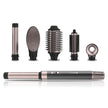 Cecotec Bamba CeramicCare AirGlam 6-in-1 Hot Air Brush with multiple heads and sleek design