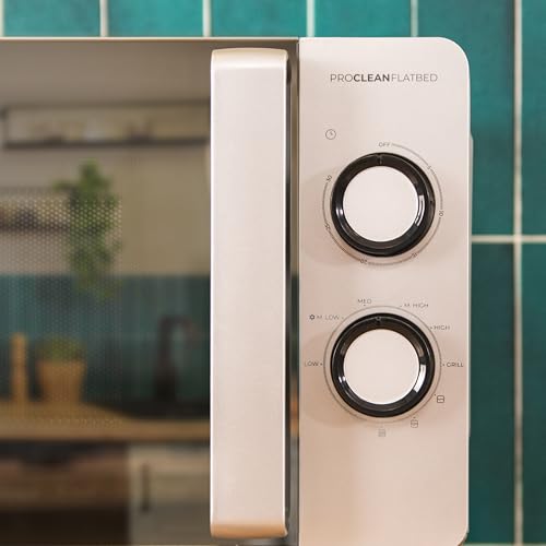 Cecotec Microwave With Grill ProClean 3160 - 20L Capacity, 700W Power, Even Cooking