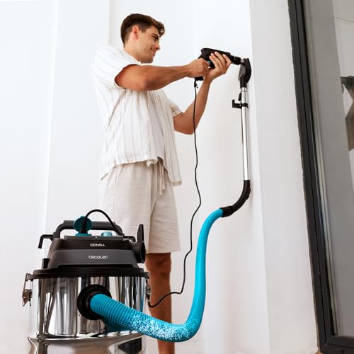 Cecotec Conga Rockstar Steel Pro Tool 08572 Wet and Dry Vacuum Cleaner - Powerful 1600W Suction
