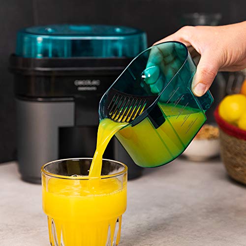 Cecotec EssentialVita Twice Black Electric Juicer With Double Head for Easy Squeezing