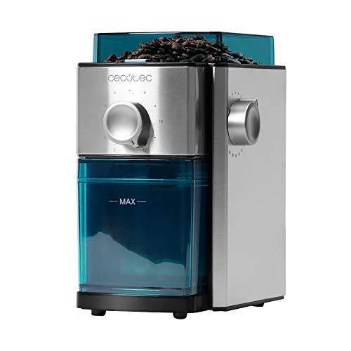 Cecotec SteelMill 2000 Adjust Coffee Grinder in stainless steel with flat grinding wheel system