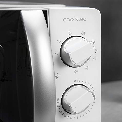 Cecotec Microwave With Grill ProClean 2110 - 700W, 20L Capacity, Efficient Cooking