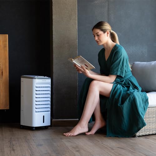 Cecotec EnergySilence 3500 Cool Compact Evaporative Cooler - 3.5L Tank for Extended Operation