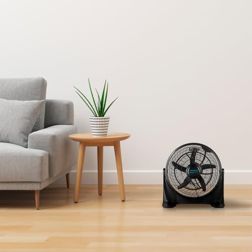 Cecotec Floor Fans EnergySilence 2000 - 90W, 20 Inch Diameter, 3 Speed