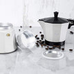 Cecotec Cumbia Mokclassic 300 Espresso Maker - Beige, 150 ml Capacity, Ergonomic Handle