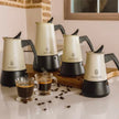 Cecotec Piccolina 200 Italian Coffee Machine, Green, Elegant Design