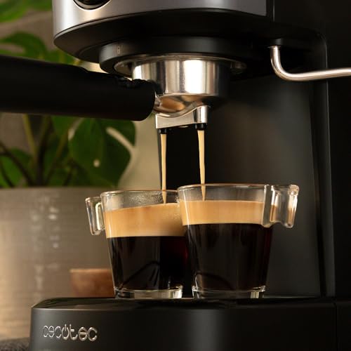 Cecotec Espresso Machine Power Espresso 20 - 1100W With Milk Frother