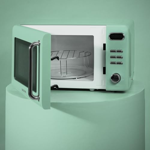 Cecotec ProClean 5110 Retro Green Microwave With Grill - 700W Power