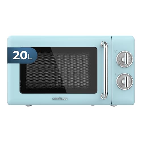 Cecotec ProClean 3010 Retro Blue Microwave with vintage design and 20L capacity