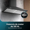 Cecotec Bolero Flux PM 604300 60cm Pyramid Cooker Hood - Powerful Suction