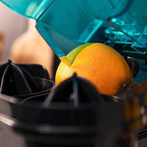 Cecotec EssentialVita Twice Black Electric Juicer With Double Head for Easy Squeezing