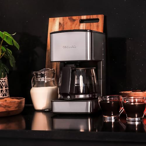Cecotec Mokclassic 900 Shiny Italian Coffee Maker - 6 Cup Drip Coffee Maker With Aroma Technology
