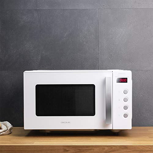 Cecotec GrandHeat 2000 Flatbed Microwave - 20L, 700W, Easy Clean