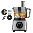 Cecotec Paprika 1300 Food Processor in stainless steel with 3.5L bowl and cutting discs