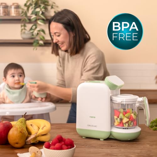 Cecotec Nana BabyCare FoodProcessor - 4 in 1 Kitchen Robot for Babies